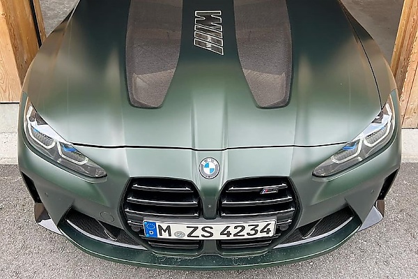 Former BMW M Boss Shows Off M4 With M-Shaped See-Through Bonnet - autojosh