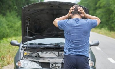 picture of a frustrated car owner