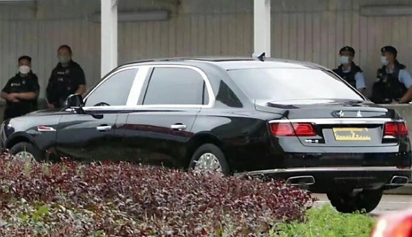Chinese President Xi Brought A New Armored Hongqi Limo With Him To Hong Kong - autojosh 