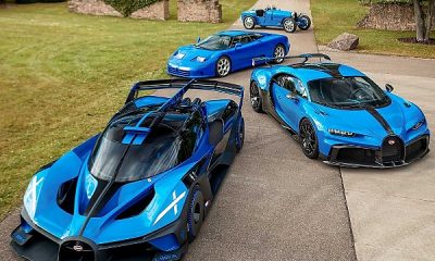 Today's Photos : Color Blue Is Synonymous With BUGATTI - autojosh