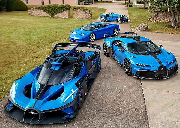 Today's Photos : Color Blue Is Synonymous With BUGATTI - autojosh