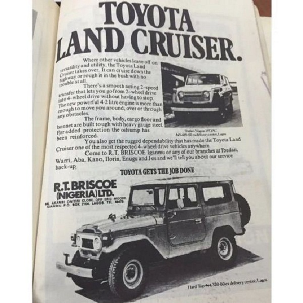 old toyota landcruiser