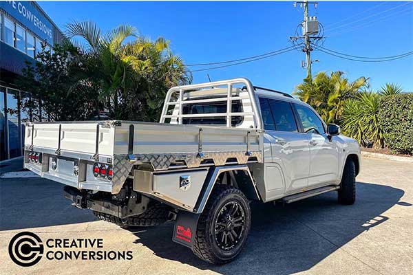 2022 Toyota Land Cruiser Has Been Converted Into A Pickup Truck In Australia