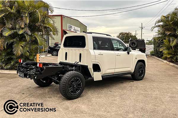 2022 Toyota Land Cruiser Has Been Converted Into A Pickup Truck In Australia