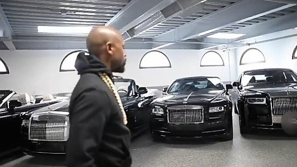 Which Of The Two Will You Go For : Mark's Humble Garage Or Mayweather's Luxury Collection - autojosh 