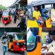 85-Year-Old Obasanjo Went Behind The Wheels Of Keke To Pick Up And Drop Off Passengers In Abeokuta - autojosh