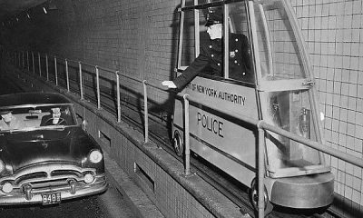 In The 1960s, New York Police Patrol The Tunnels In These Tiny Electric Cars - autojosh