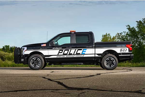 Ford F-150 Lightining Pickup Truck Joins The Police Force In New Pro SSV Version