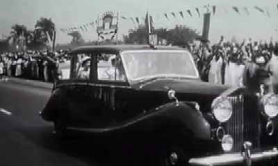 Queen Elizabeth II's Rolls-Royce Phantom IV 'Landaulett' In Lagos During Her Visit To Nigeria In 1956 - autojosh