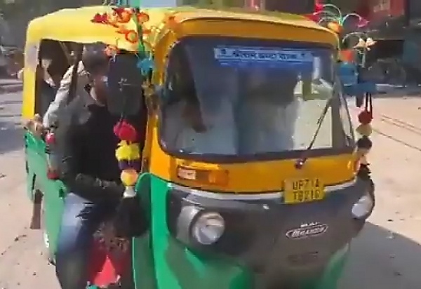 Tricycle 'Keke' Crammed With 27 Passengers Seized After Police Chase - autojosh 