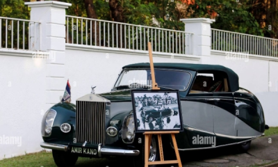 The Rolls-Royce Queen Elizabeth II Used When She Visited Nigeria Displayed At British High Commission Residence In Abuja - autojosh