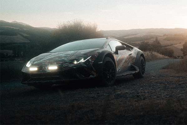 Lamborghini Huracan Sterrato All-Terrain Supercar Teased In Production Form