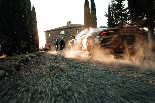 Lamborghini Huracan Sterrato All-Terrain Supercar Teased In Production Form