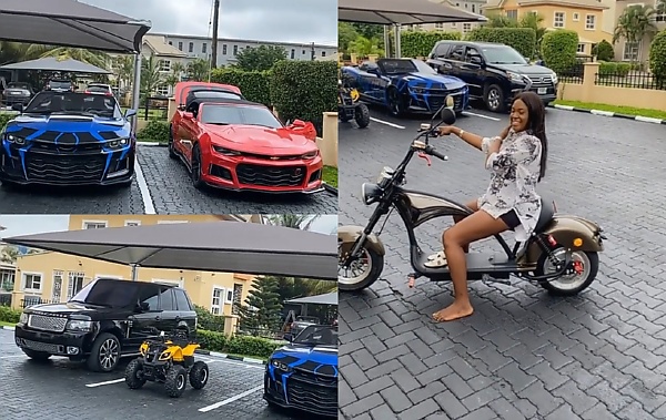 Actress Omoni Oboli Wowed By Alexx Ekubo's New Home And His Luxury Cars - autojosh