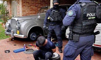 Criminals Use Vintage Bentley To Smuggle $106M Worth Of Cocaine, Meth, From Canada Into Australia - autojosh