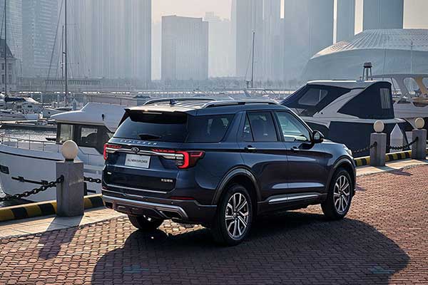 Ford Overhauls The Explorer SUV For China With Improved Exterior And Interior