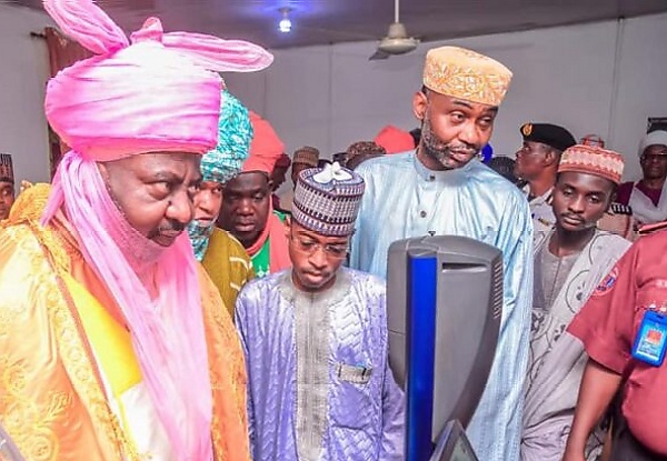 Photo News : Emir Of Kano Turned Up At FRSC Centre In Cadillac Limo To Renew His Driver’s Licence - autojosh 