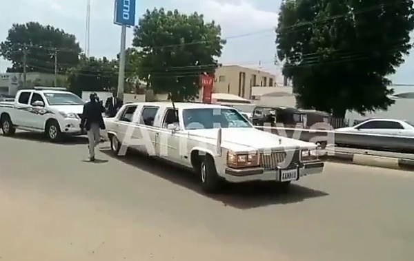 Photo News : Emir Of Kano Turned Up At FRSC Centre In Cadillac Limo To Renew His Driver’s Licence - autojosh