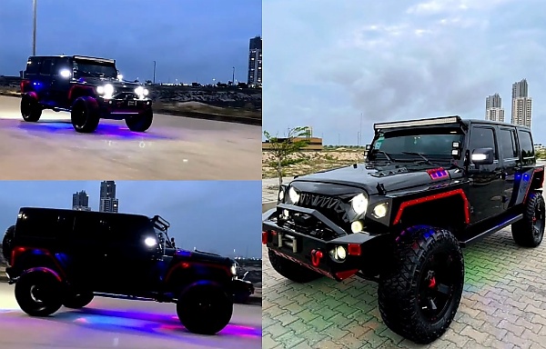 Froshtech Transforms Peter Okoye's Jeep Wrangler Into A Stunning Beast - autojosh