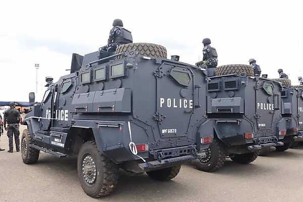Imo State Gov. Uzodimma Donates Armored Personnel Carriers, Weapons To Police - autojosh 
