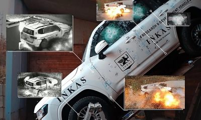 Watch : INKAS 2022 Armored Toyota Land Cruiser 300 Survives 780 AK-47 Rounds, 8 Explosions - autojosh