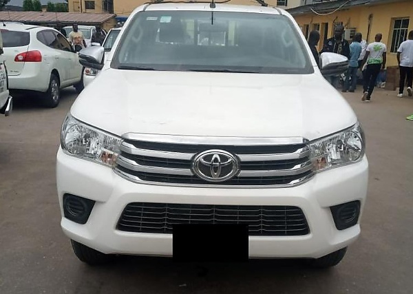 Lagos Police Arrest Driver, Guarantor, Tracker Expert, While Trying To Sell Employer’s Toyota Hilux For N20m - autojosh