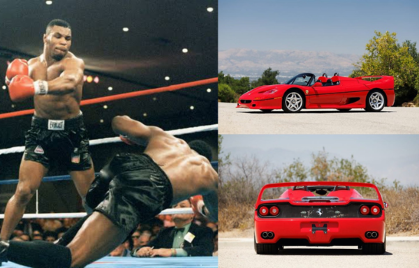 A Ferrari F50 Mike Tyson Drove As World Boxing Champion Sells For Over $4.2 Million - autojosh