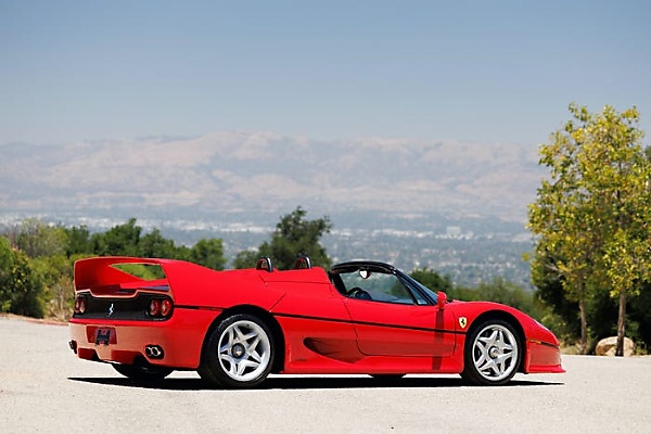 A Ferrari F50 Mike Tyson Drove As World Boxing Champion Sells For Over $4.2 Million - autojosh 