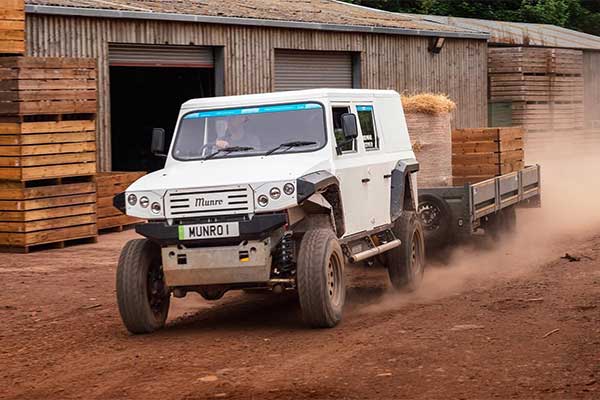 Scottish EV Start-Up Company Munro Vehicles Set To Launch All-Terrain Rugged Electric SUV