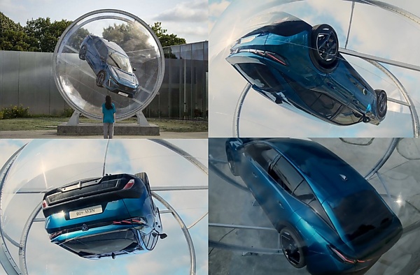 New 2023 Peugeot 408 Coupe SUV Inside A 'Transparent, Rotating Sphere' Is Turning Heads - autojosh