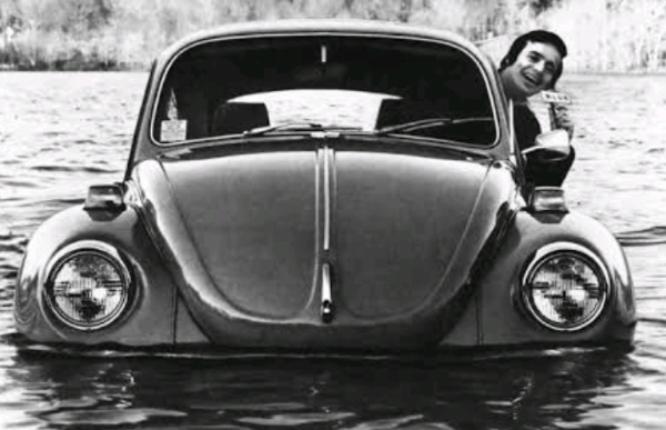 Here Is Why The Original Volkswagen Beetle 'Ijapa' Floats On Water (Video) - autojosh