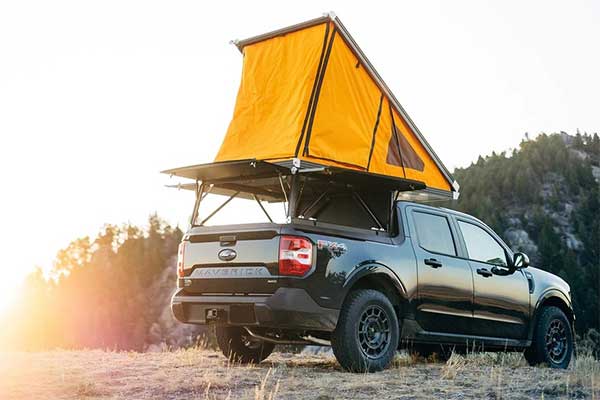 Go Fast Campers Transforms The Ford Maverick Into A Pop-Up Tent