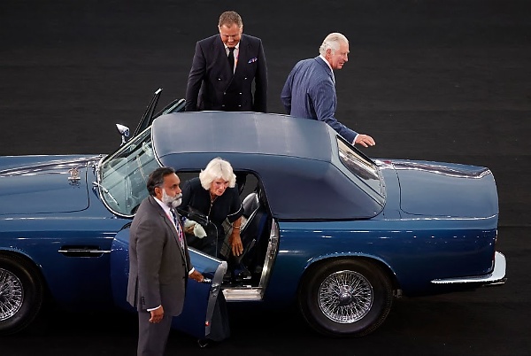 Prince Charles Drove His Aston Martin That Uses Wine As Fuel To Open 2022 Commonwealth Games - autojosh