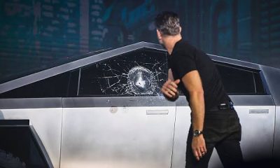 When Tesla Tried To Show Off Cybertruck's “Unbreakable” Windows But Shattered It During Live Demo (Video) - autojosh
