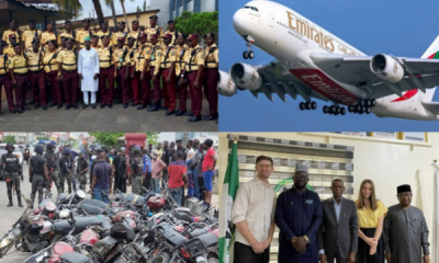 LASTMA's BODYCAM, Okada Ban Extended To 4 LGAs, UK PACT Visit DG NADDC, Emirates Cancels Nigeria Flights, News In The Past Week - autojosh