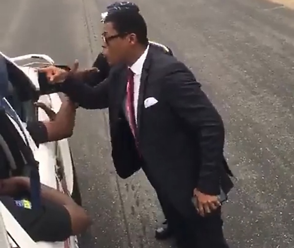 TV Presenter, Caught Driving On BRT Lane, Threatens To Call Governor On Policemen (Video) - autojosh 