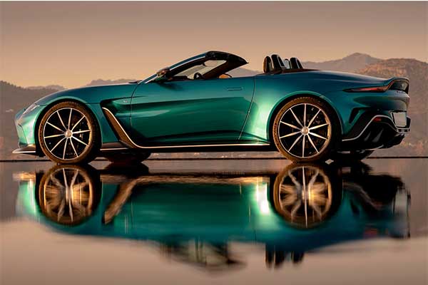 Aston Martin Bids Farewell The V12 Engine With the Launch Of  V12 Vantage Roadster