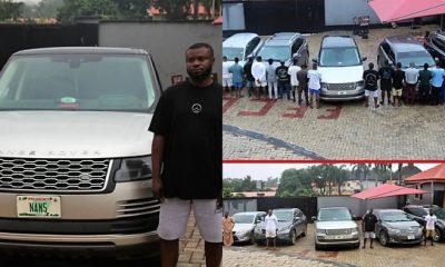 EFCC Arrests Club Owner, 21 Other Suspected Internet Fraudsters In Ibadan, Recover 2020 Range Rover HSE, 4 Other Cars - autojosh