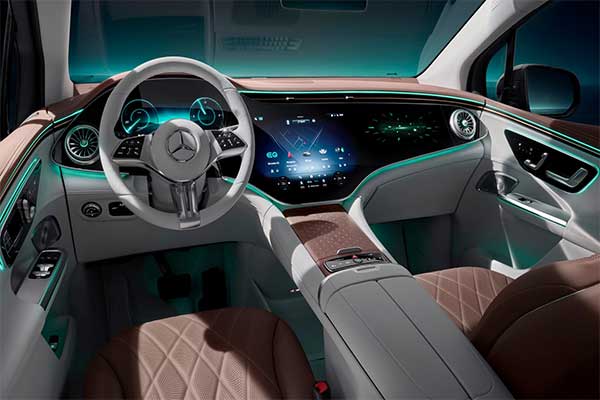 Latest Mercedes-Benz EQE SUV's Interior Unveiled, Set For October 16th Launch