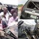 Gospel Singer, Dunsin Oyekan, Others, Survives Horrific Road Accident Between Prado And Trailer - autojosh