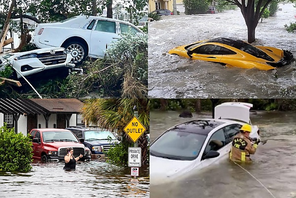 Photos : Aftermath Of This Week's Hurricane Ian In Florida In U.S - autojosh