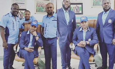 MC Oluomo Shows Off New Lagos Parks Uniform - autojosh