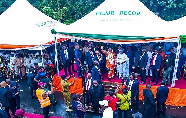 35th Anniversary : Obasanjo Inaugurates 29-km Etinan-Ndon Eyo Road In Akwa Ibom State - autojosh 