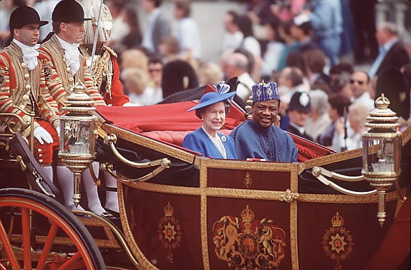 Today's Photos : Nigerian Head of States Gowon, Babangida And Shagari Rides With Queen Elizabeth II - autojosh 