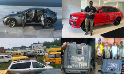 Brainbox Thieves Arrested, Lagos Auctions Impounded Cars, Ferrari SUV, Davido’s Brother ₦300M Bentley, News In The Past Week - autojosh
