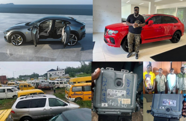 Brainbox Thieves Arrested, Lagos Auctions Impounded Cars, Ferrari SUV, Davido’s Brother ₦300M Bentley, News In The Past Week - autojosh