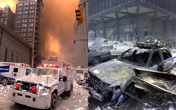 1,400 Fire Trucks, Police Cars, Ambulances, Other Vehicles Destroyed Within An Hour Of 9/11 - autojosh