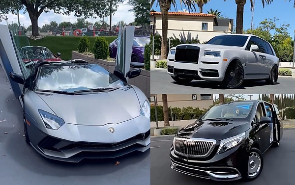 Wizkid Splashes Over ₦1B On 7 Luxury Cars, Including Rolls-Royce Cullinan, Lamborghini Aventador, Mercedes-Maybach Van - autojosh