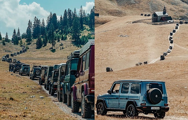 2022 G-Class Festival Sees G-Wagon Enthusiasts Take Their SUVs Via Forest, Mountains, Mud Holes - autojosh