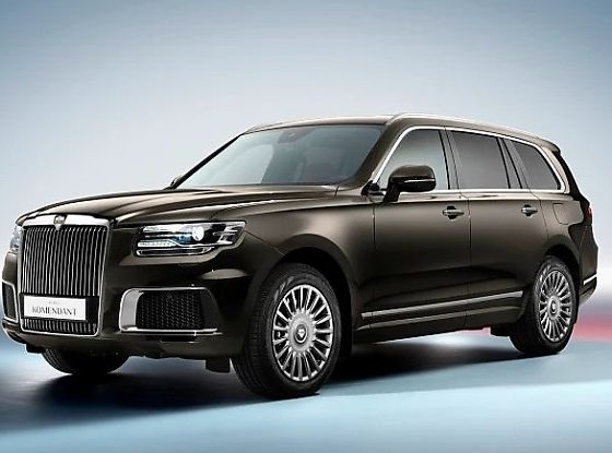 Russian-made Rolls-Royce Cullinan Rival, Aurus Komendant, Unveiled - Starts At $560,000 -